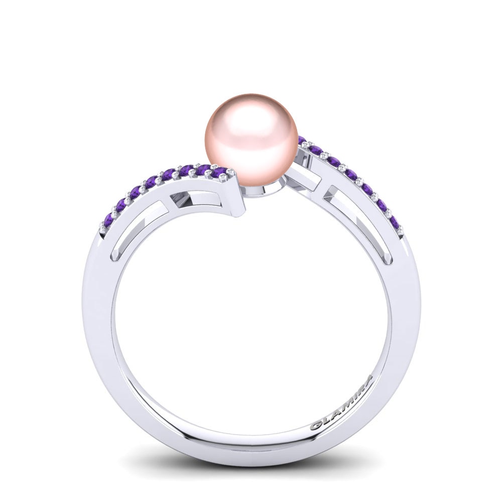 Amatista Anillo Mabel Ø6 mm