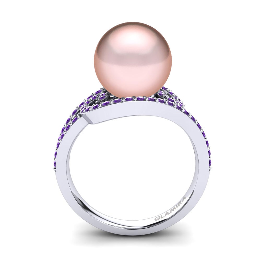 Amatista Anillo Oyster Ø10 mm
