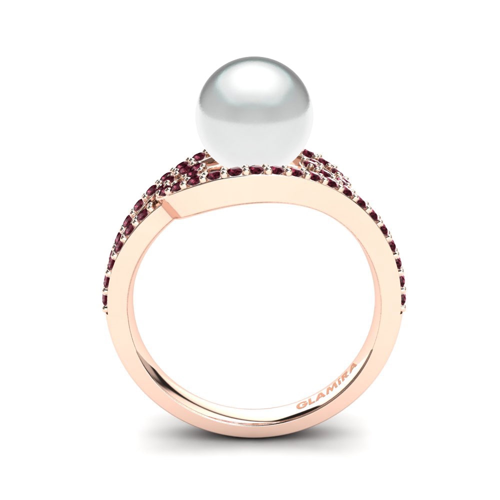 Granate Anillo Oyster Ø8 mm