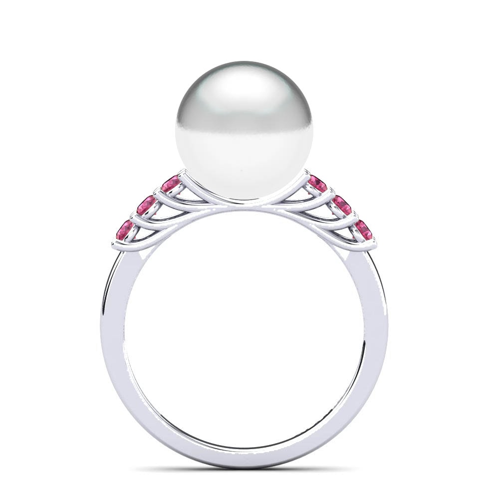 Pink Tourmaline Ring Delma Ø10 mm