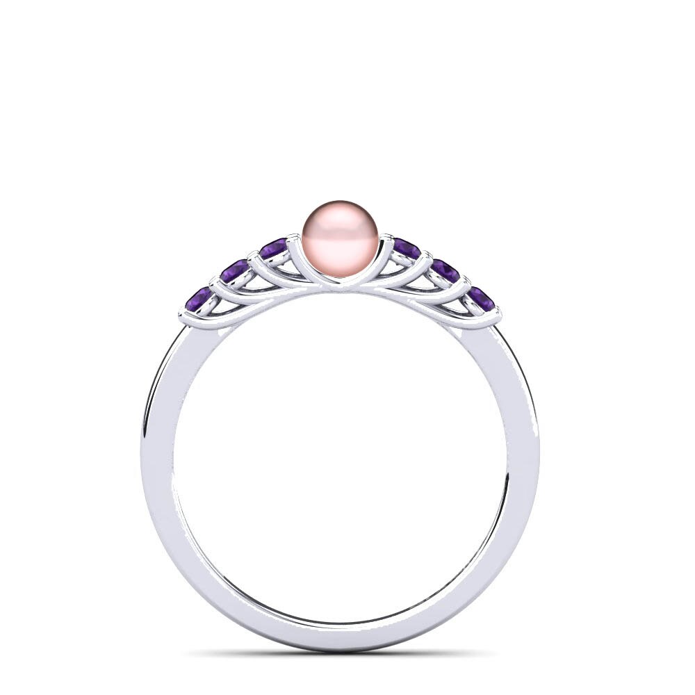 Amatista Anillo Delma Ø4 mm