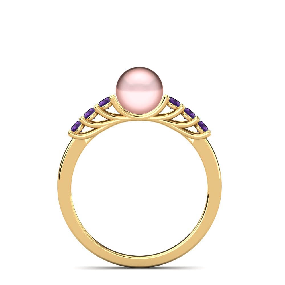 Amatista Anillo Delma