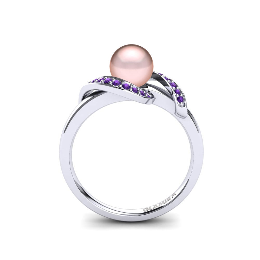 Amatista Anillo Sirena
