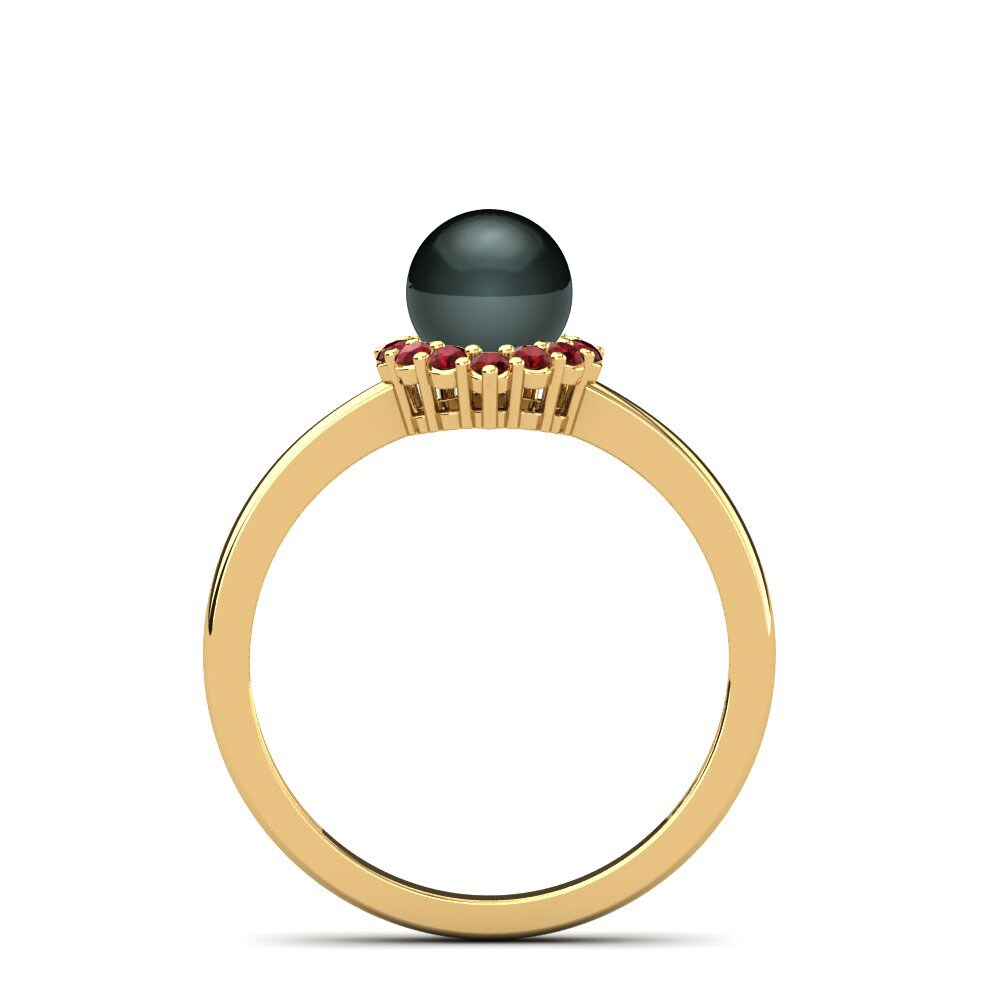 Circonita Roja Anillo Aleece