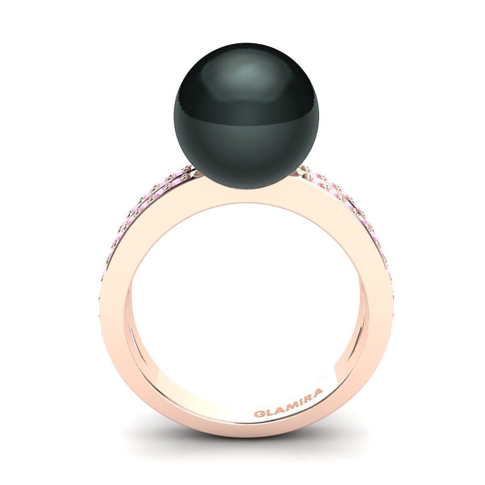 Pink Tourmaline Ring Digna Ø10 mm