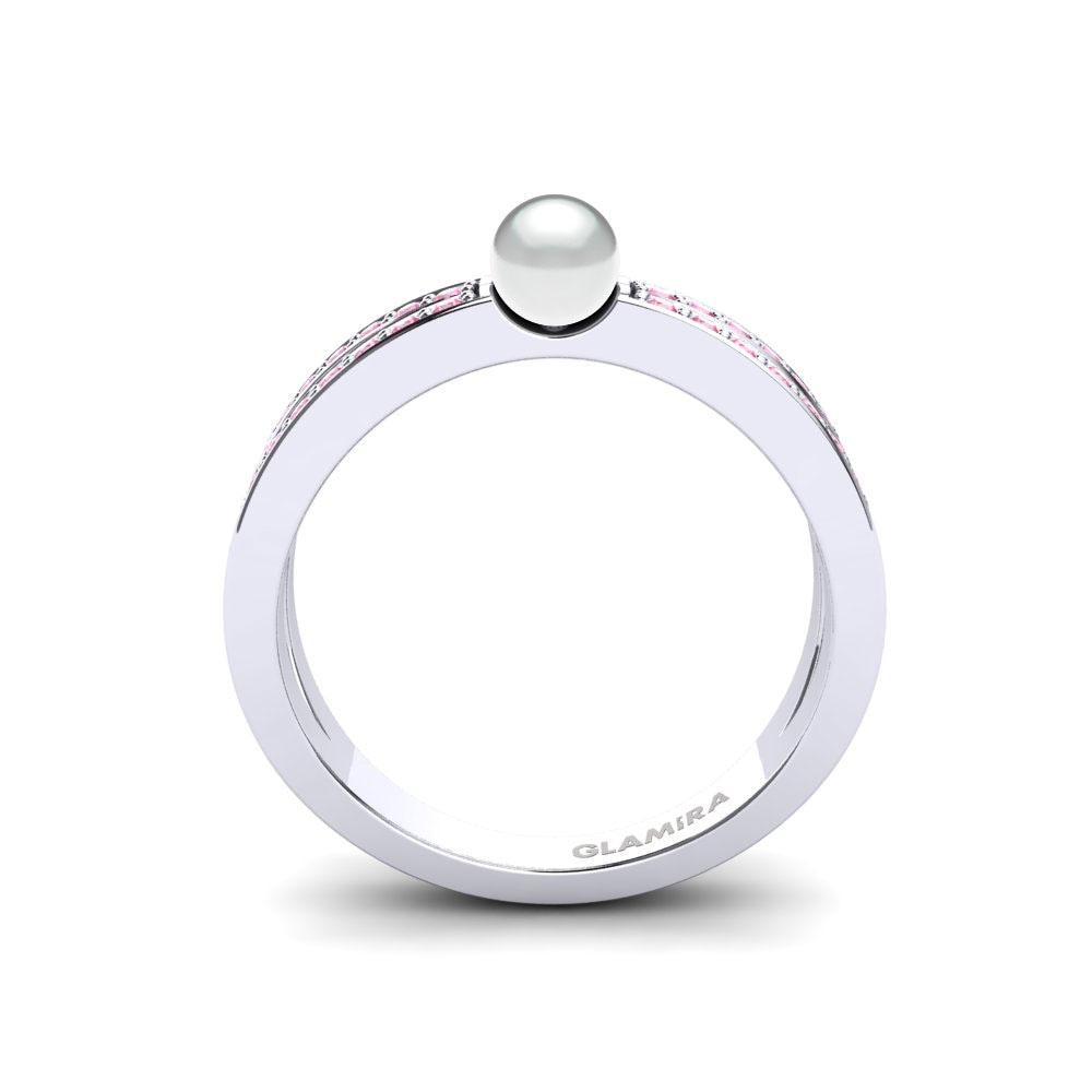 Pink Tourmaline Ring Digna Ø4 mm