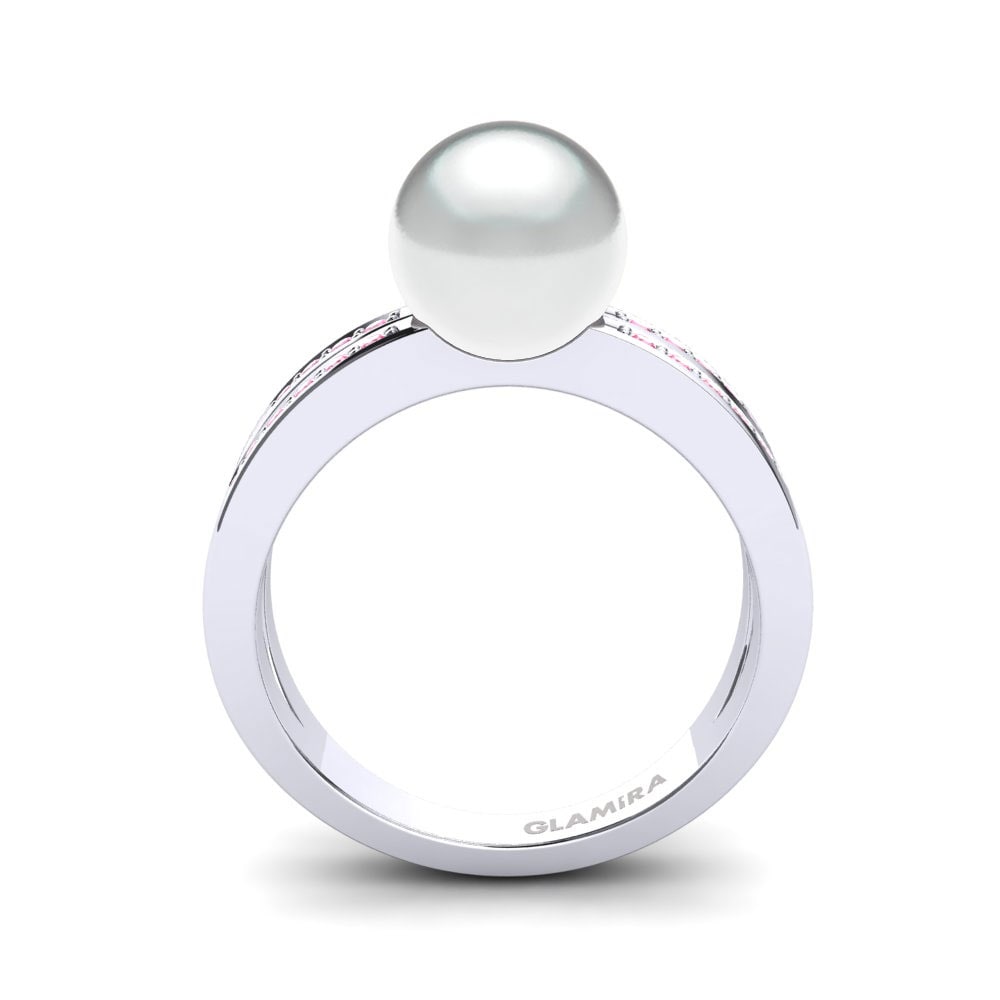 Pink Tourmaline Ring Digna Ø8 mm