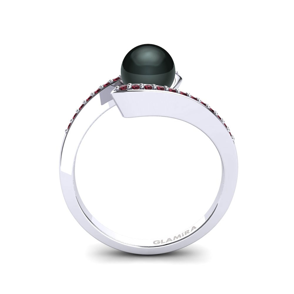 Granate Anillo Perlina