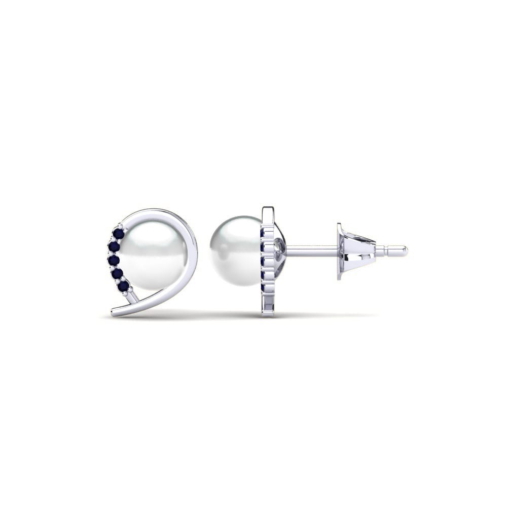 Dark Blue Zirconia Women's Earring Purisima