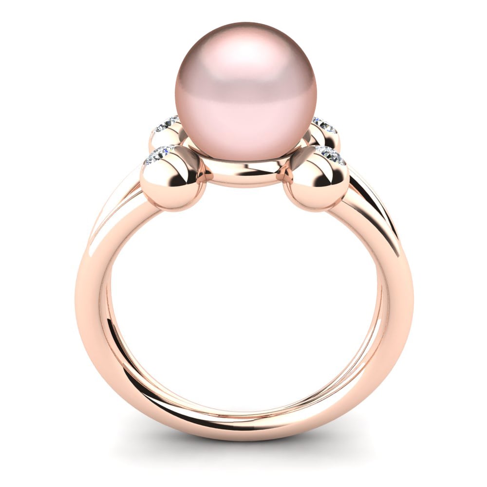14ct Rose Gold Ring Kaylanis Ø8 mm