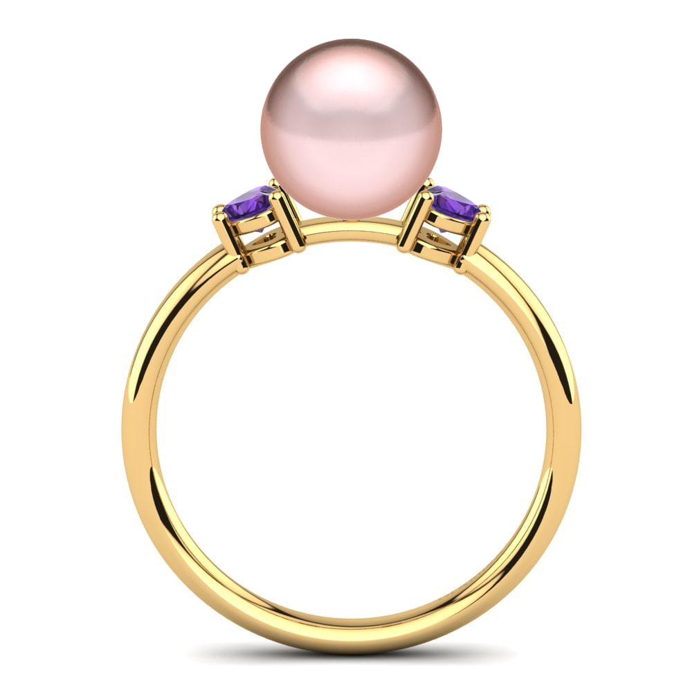 Amatista Anillo Lorelye Ø8 mm
