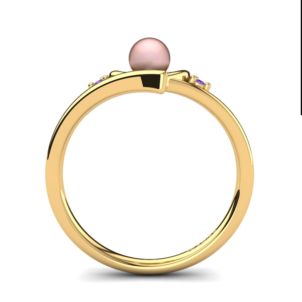Amatista Anillo Lornalee Ø4 mm