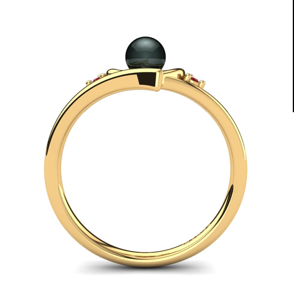 Circonita Roja Anillo Lornalee Ø4 mm