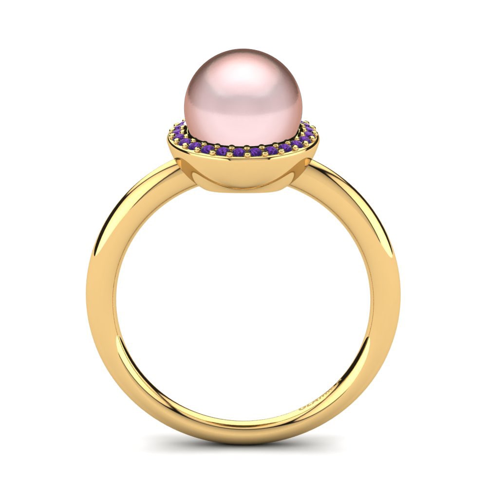 Amatista Anillo Louberta Ø8 mm