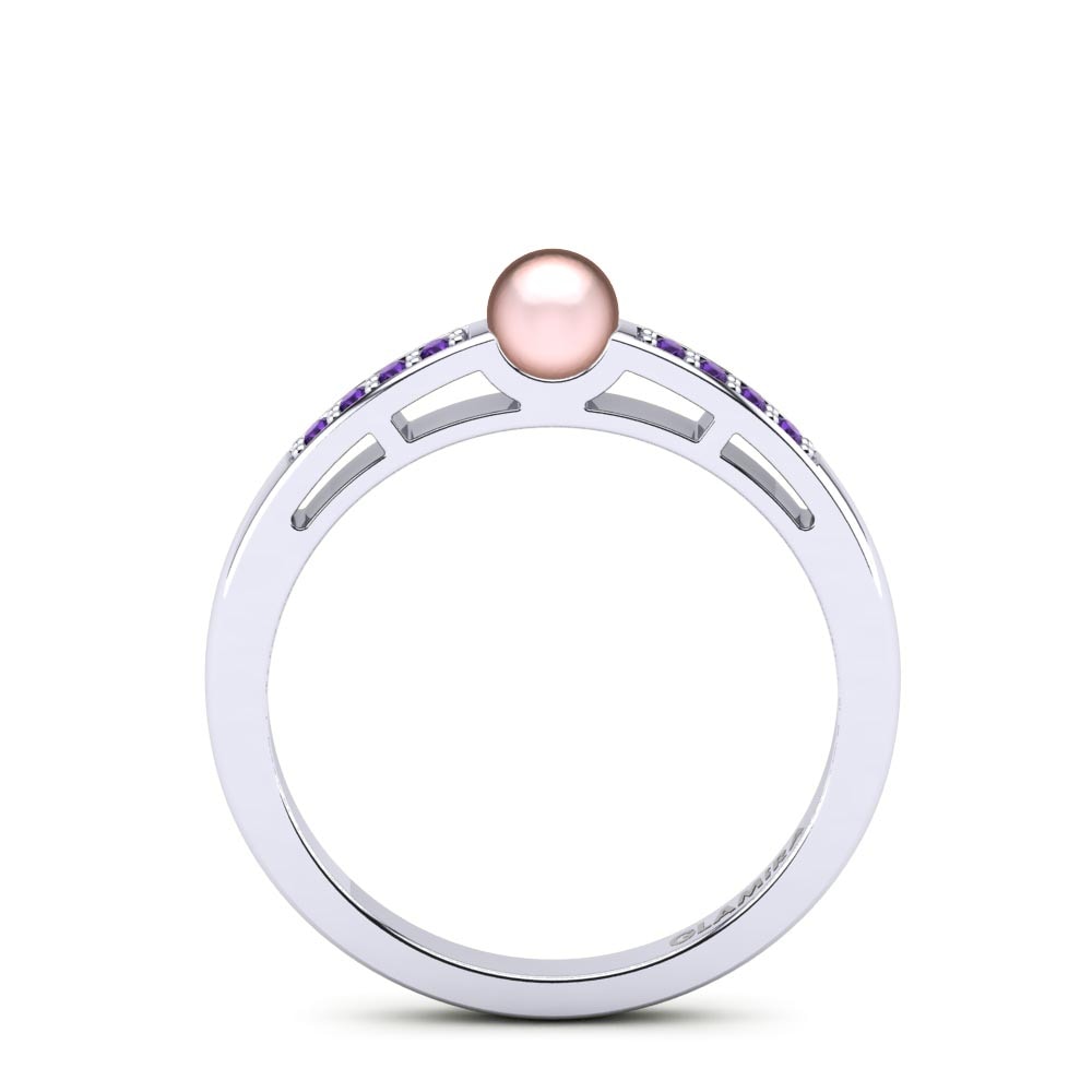 Amatista Anillo Briny Ø4 mm