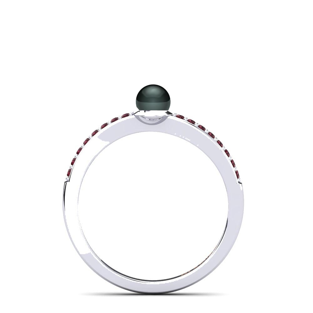 Granate Anillo Shell Ø4 mm