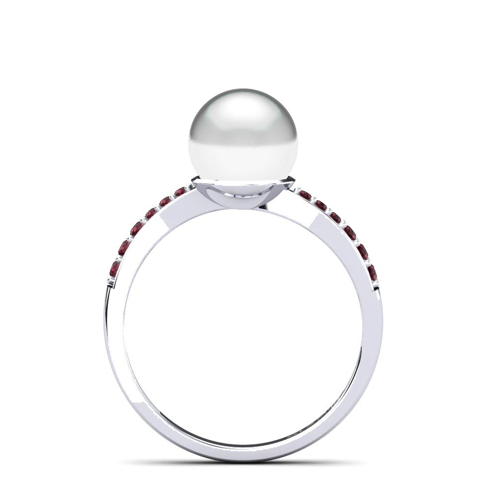 Granate Anillo Shell Ø8 mm