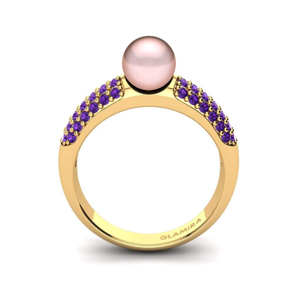 Amatista Anillo Garish