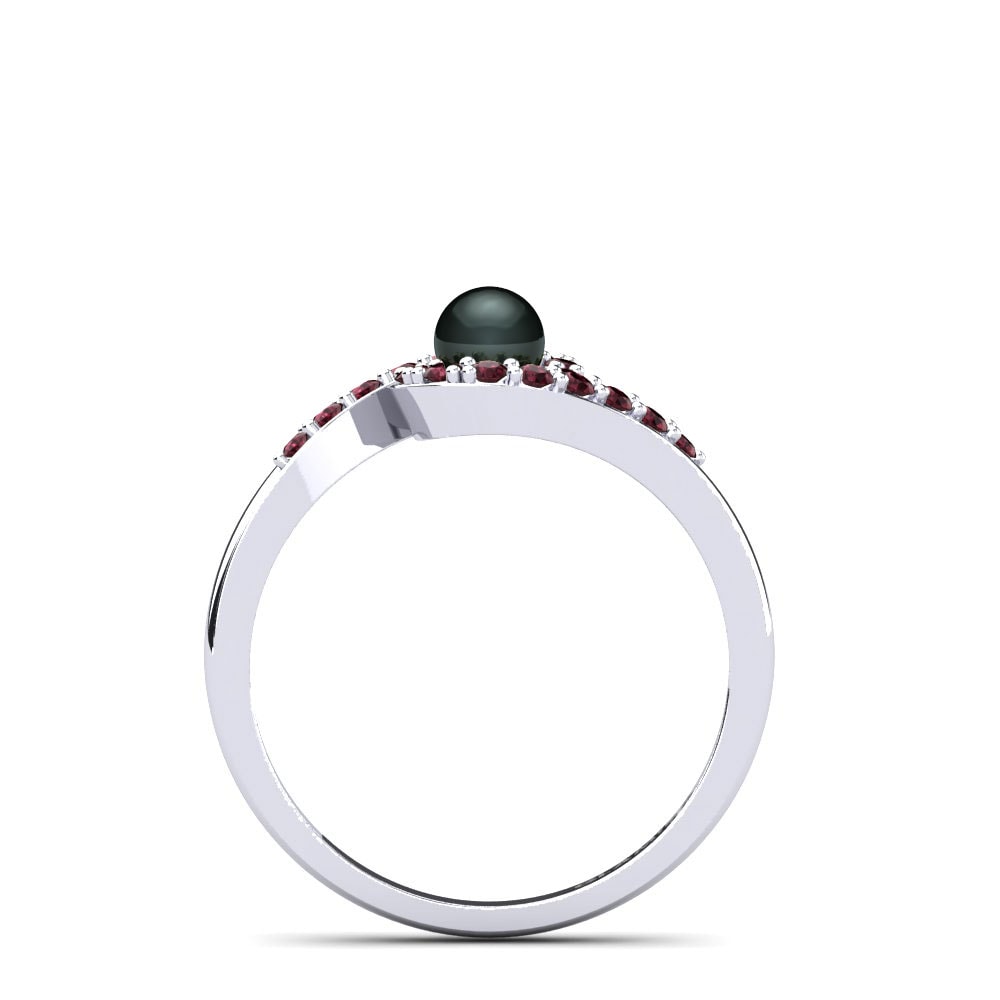 Granate Anillo Leda Ø4 mm