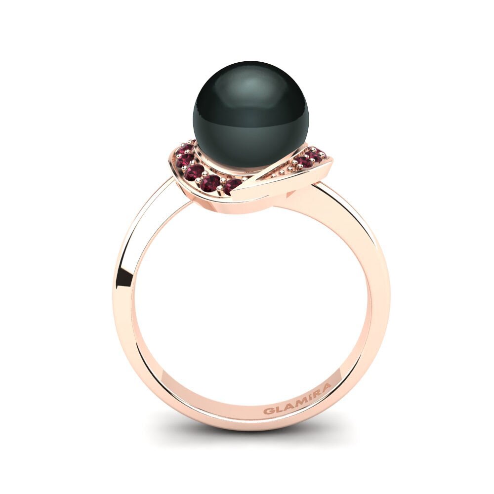 Granate Anillo Ornello Ø8 mm