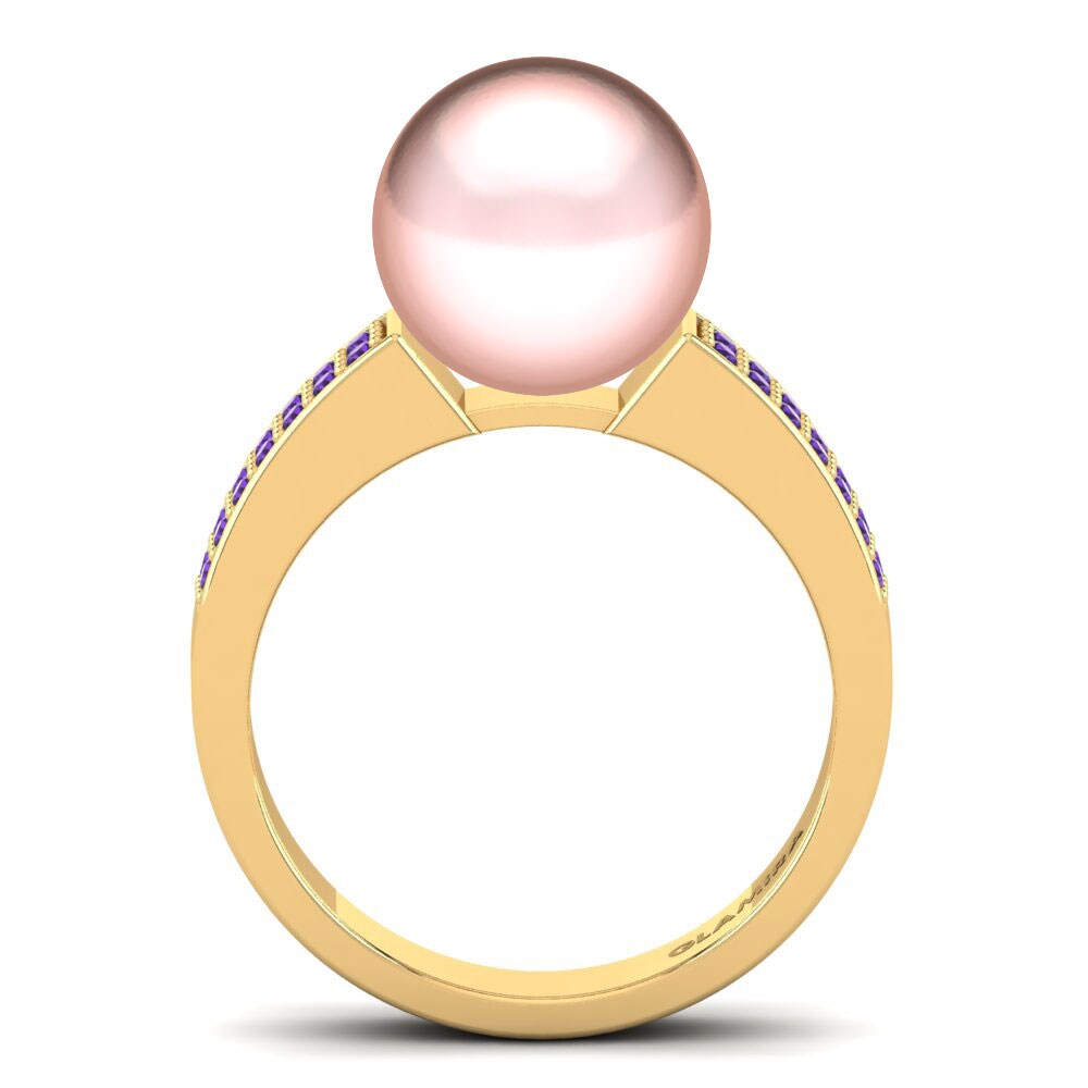 Amatista Anillo Opium Ø10 mm