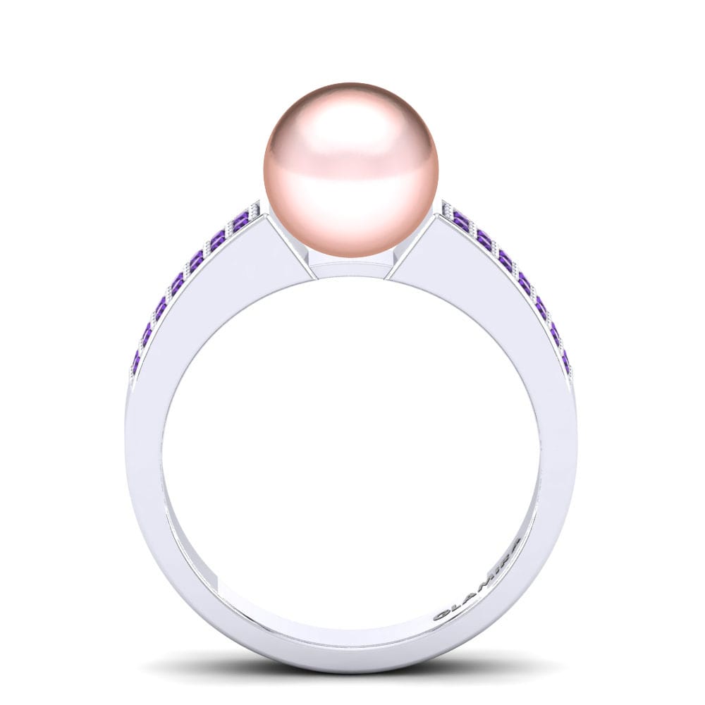 Amatista Anillo Opium Ø8 mm