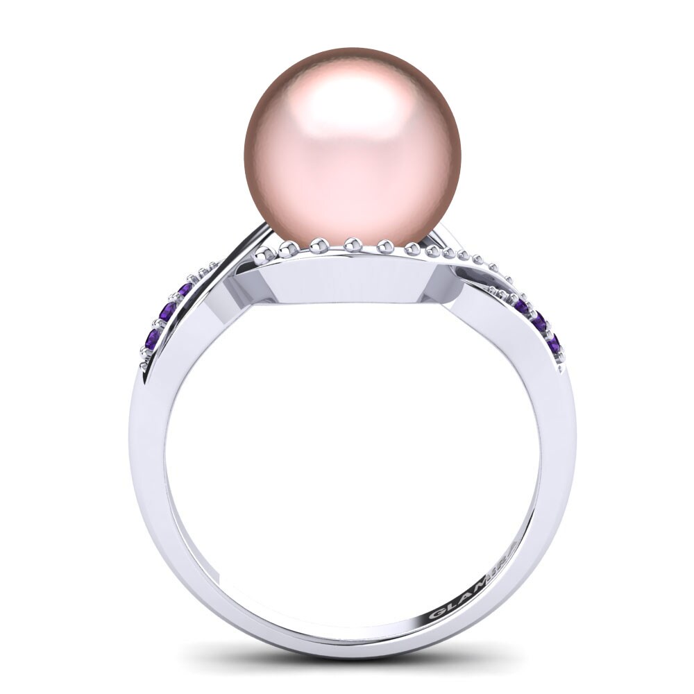 Amatista Anillo Questa Ø10 mm