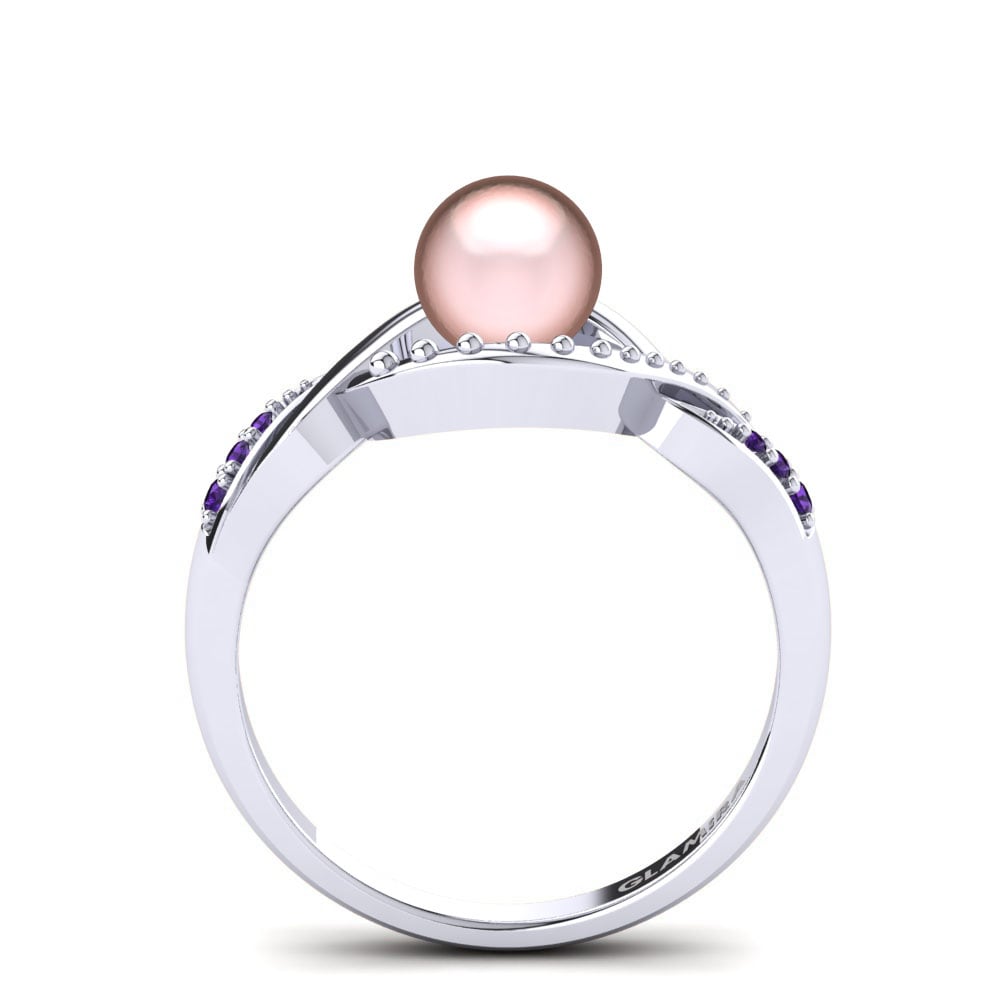 Amatista Anillo Questa