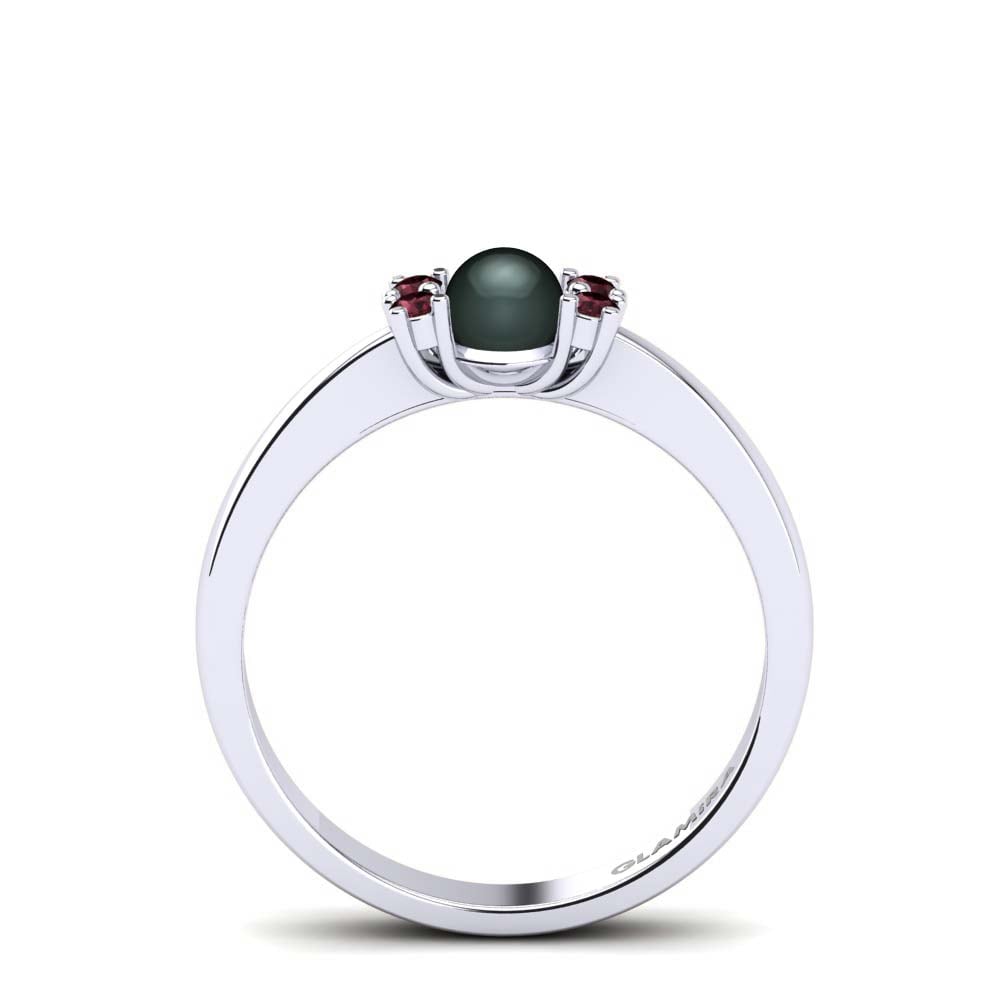 Granate Anillo Giselle Ø4 mm