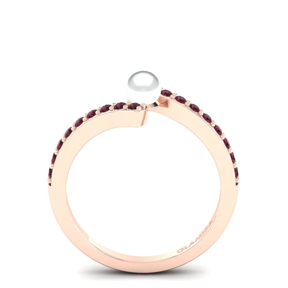 Granate Anillo Trinity Ø4 mm
