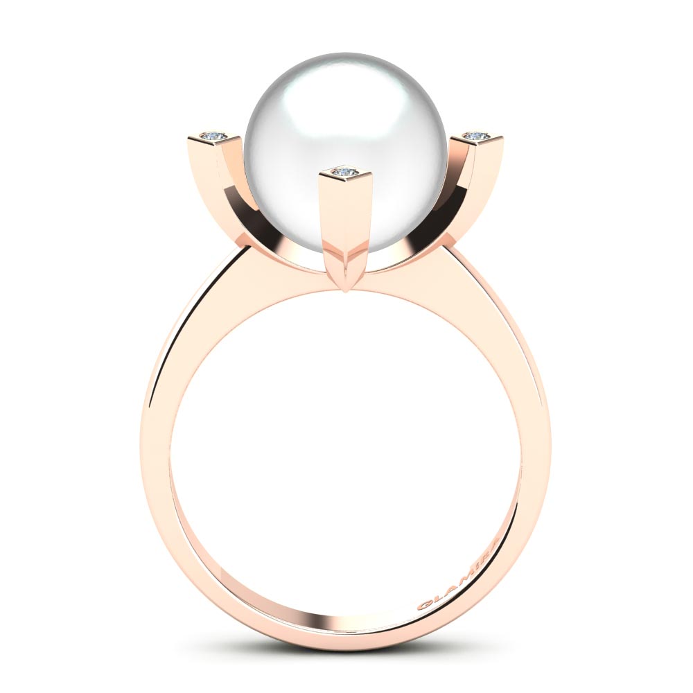 14ct Rose Gold Ring Margosha Ø10 mm