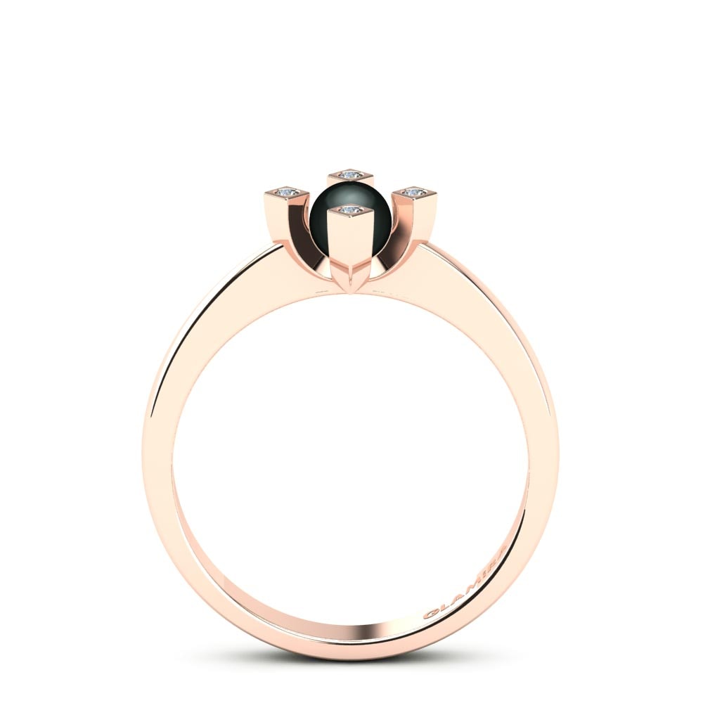 14ct Rose Gold Ring Margosha Ø4 mm