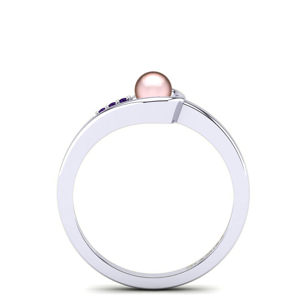 Amatista Anillo Douce Ø4 mm