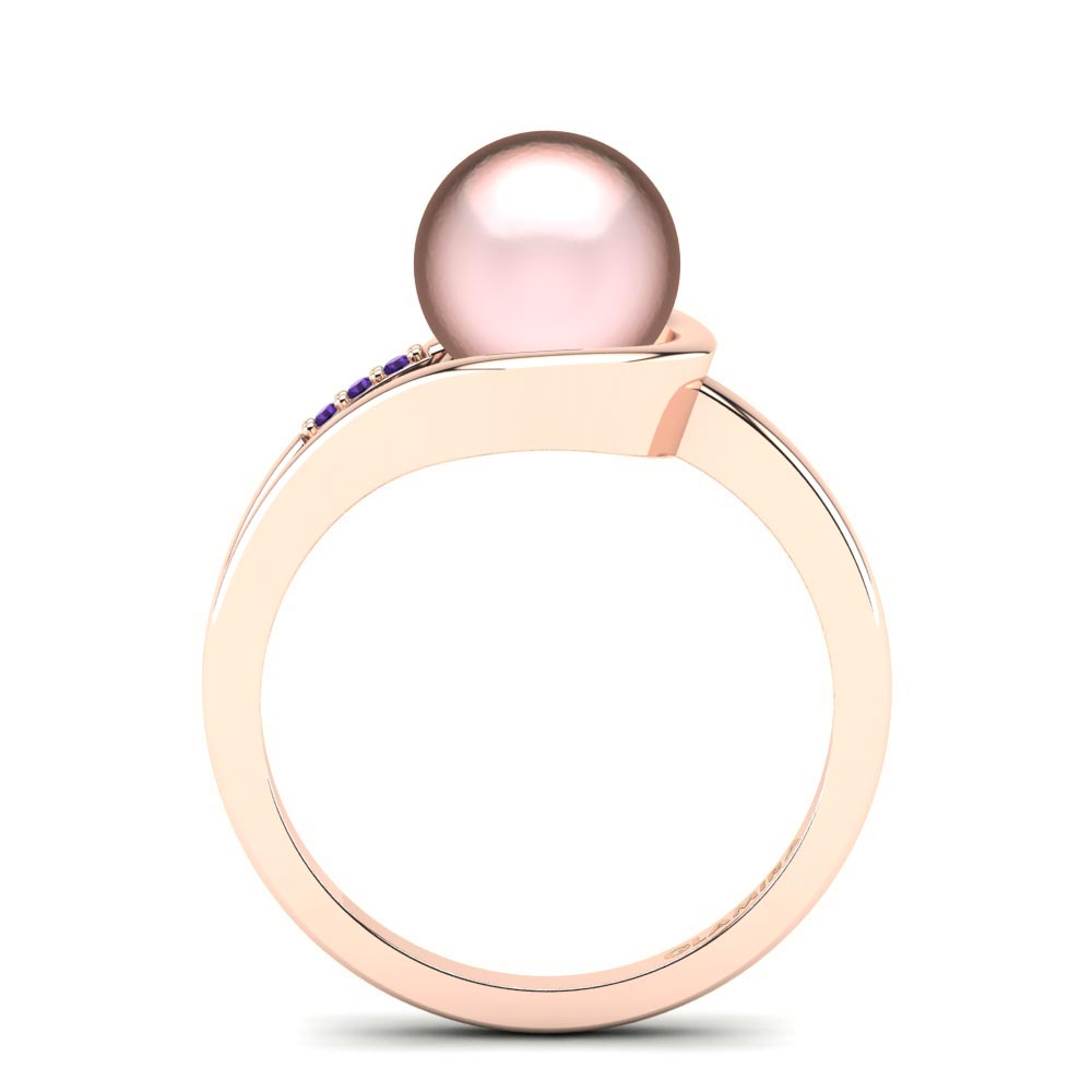 Amatista Anillo Douce Ø8 mm