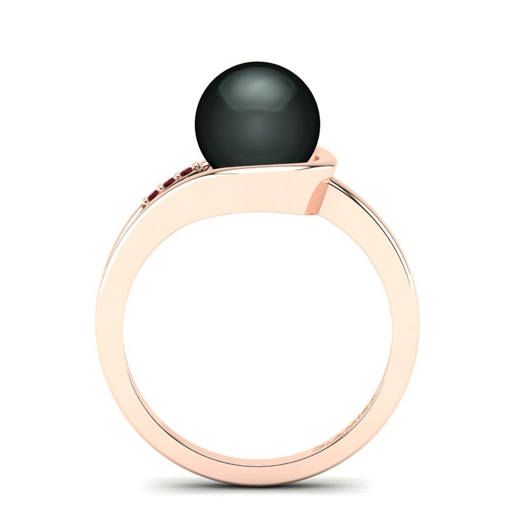 Circonita Roja Anillo Douce Ø8 mm