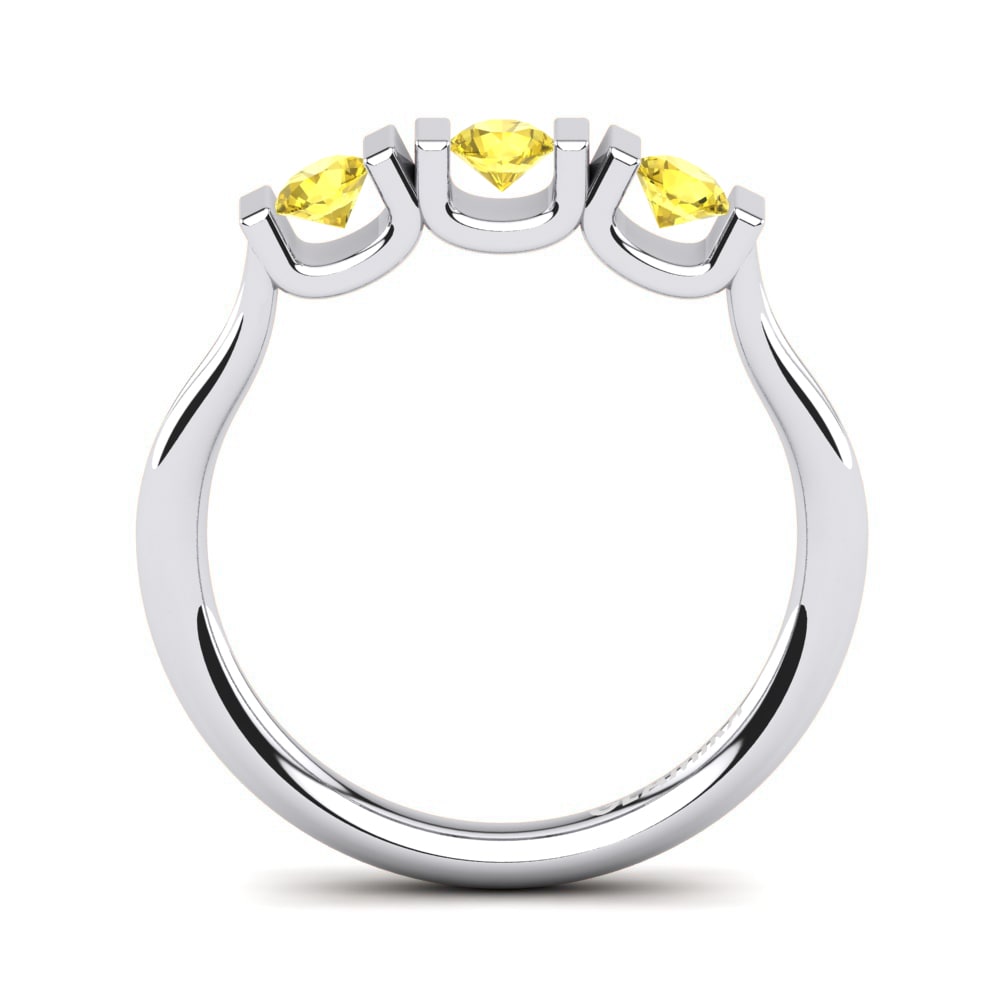 Yellow Sapphire Engagement Ring Prenia