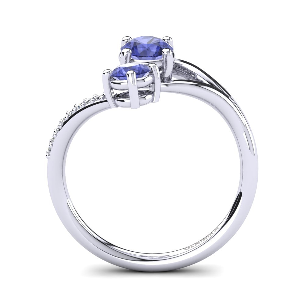 Tanzanite Engagement Ring Prudencia