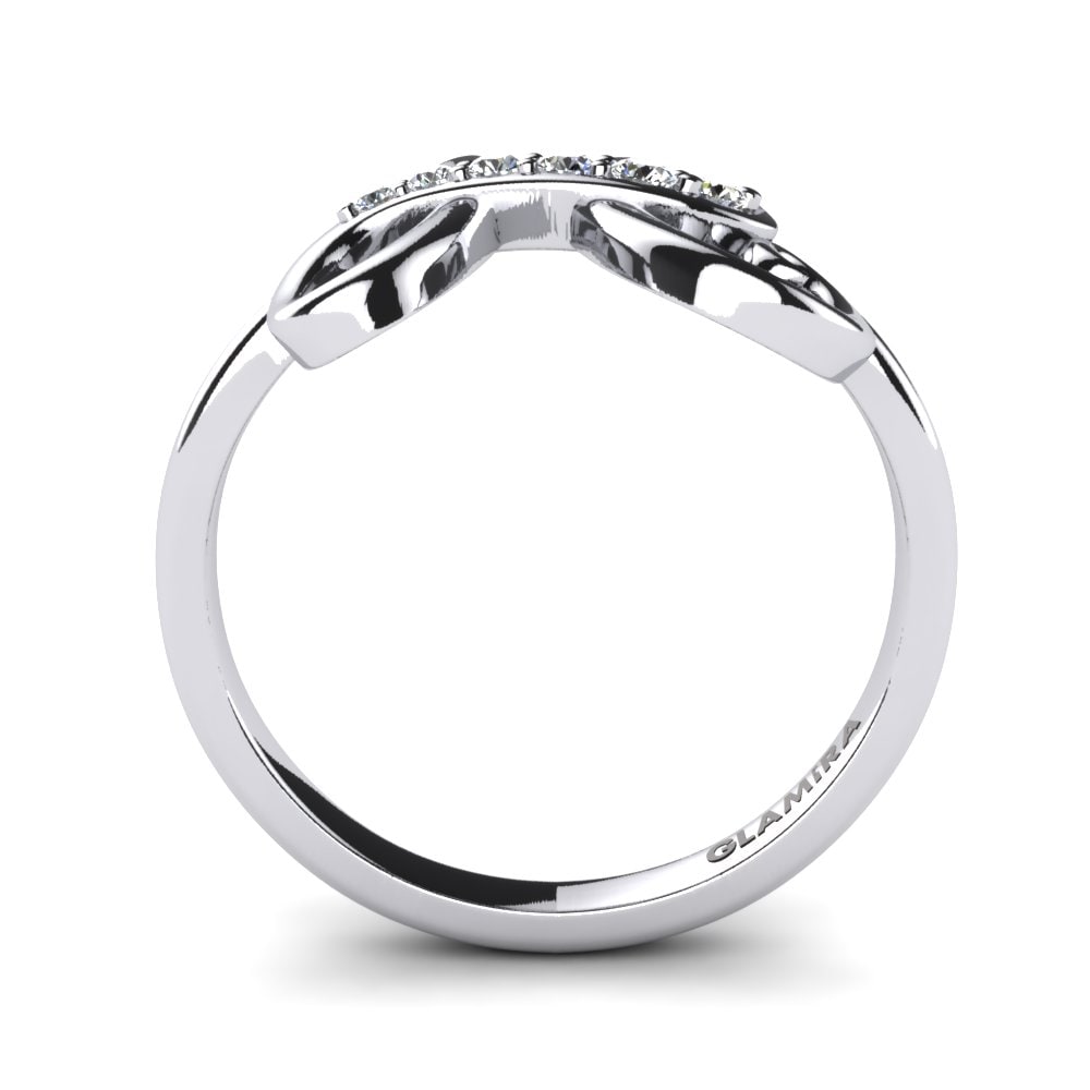 Rotondo Diamante cresciuto in laboratorio Initials Anello H