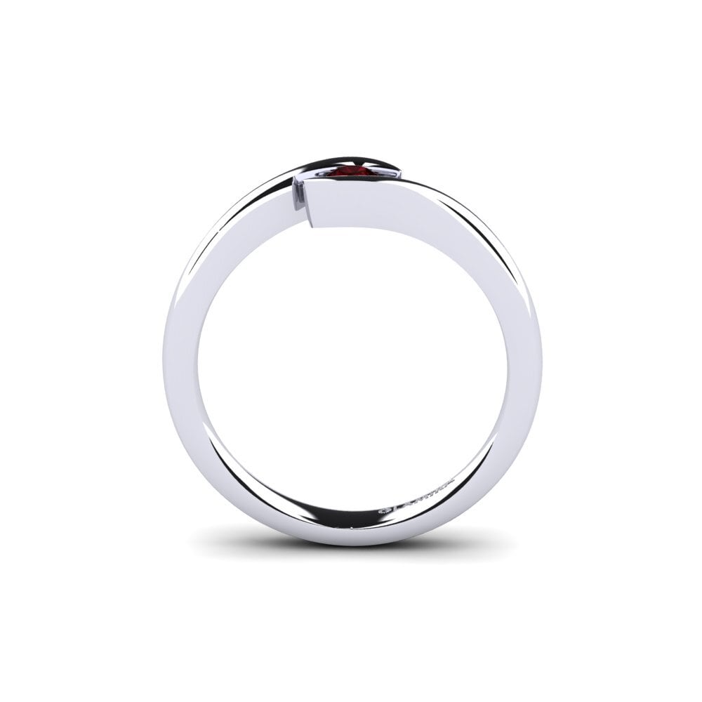 garnet Anel de Noivado Tonia 0.1 crt