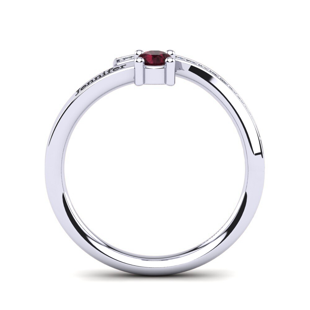 Garnet Ring Fridolin