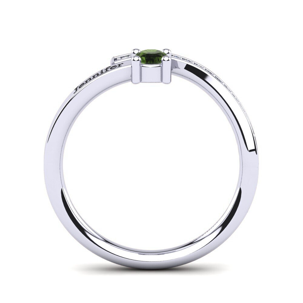 Green Tourmaline Ring Fridolin