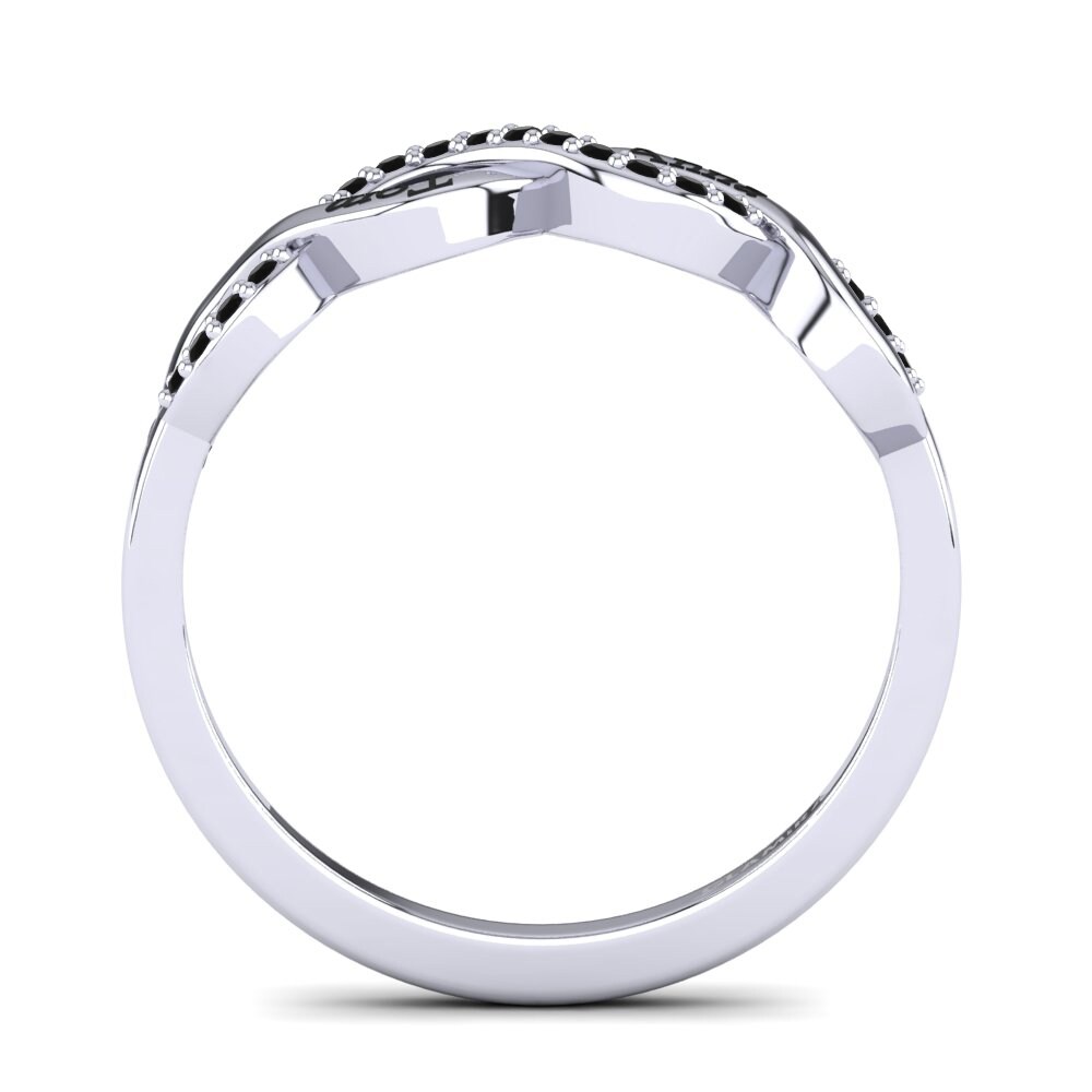 Diamante Negro Anillo Gerwin