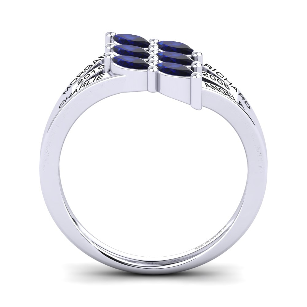 Palladium 950 Saphir Ringe Giachetta