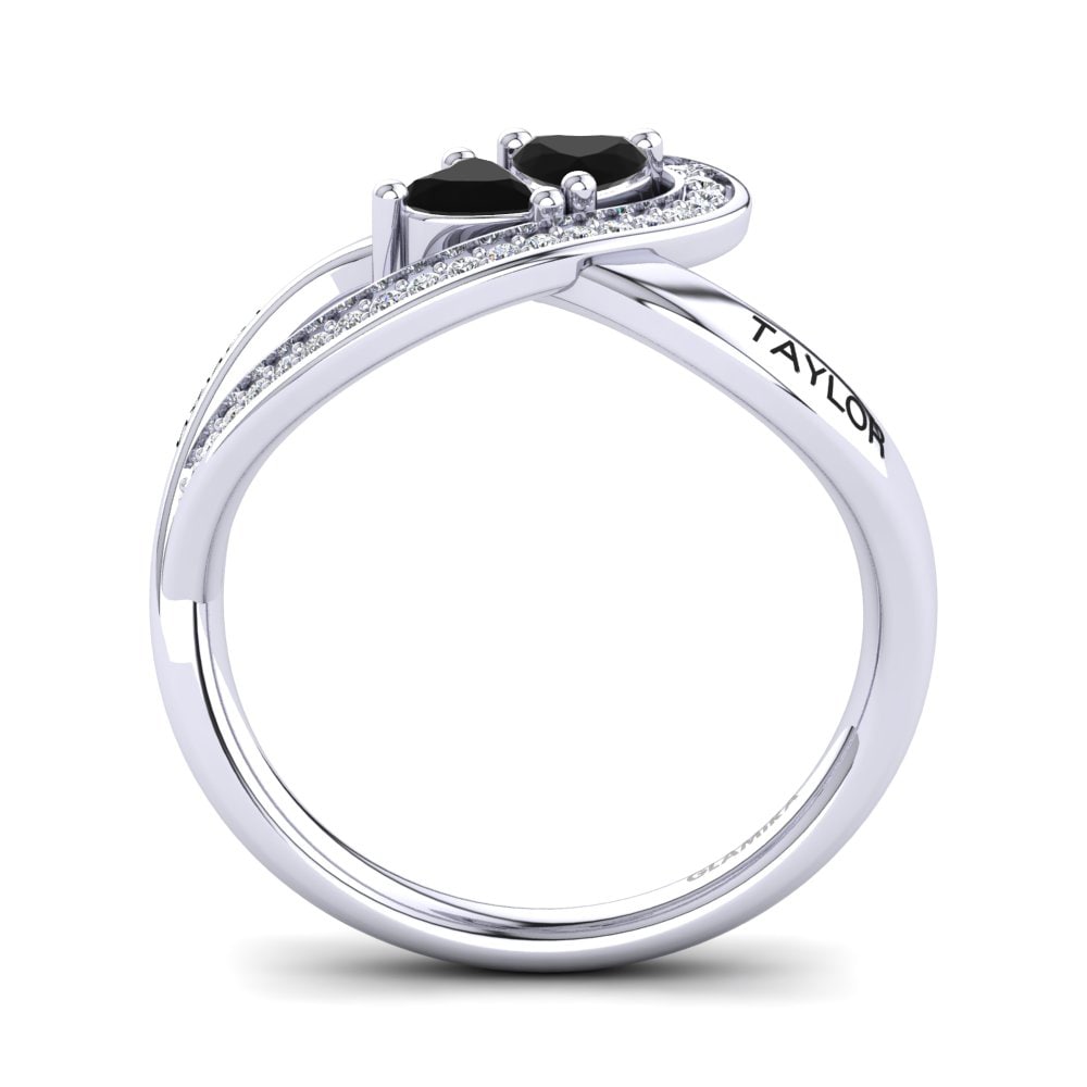 Black Sapphire Ring Isedoria