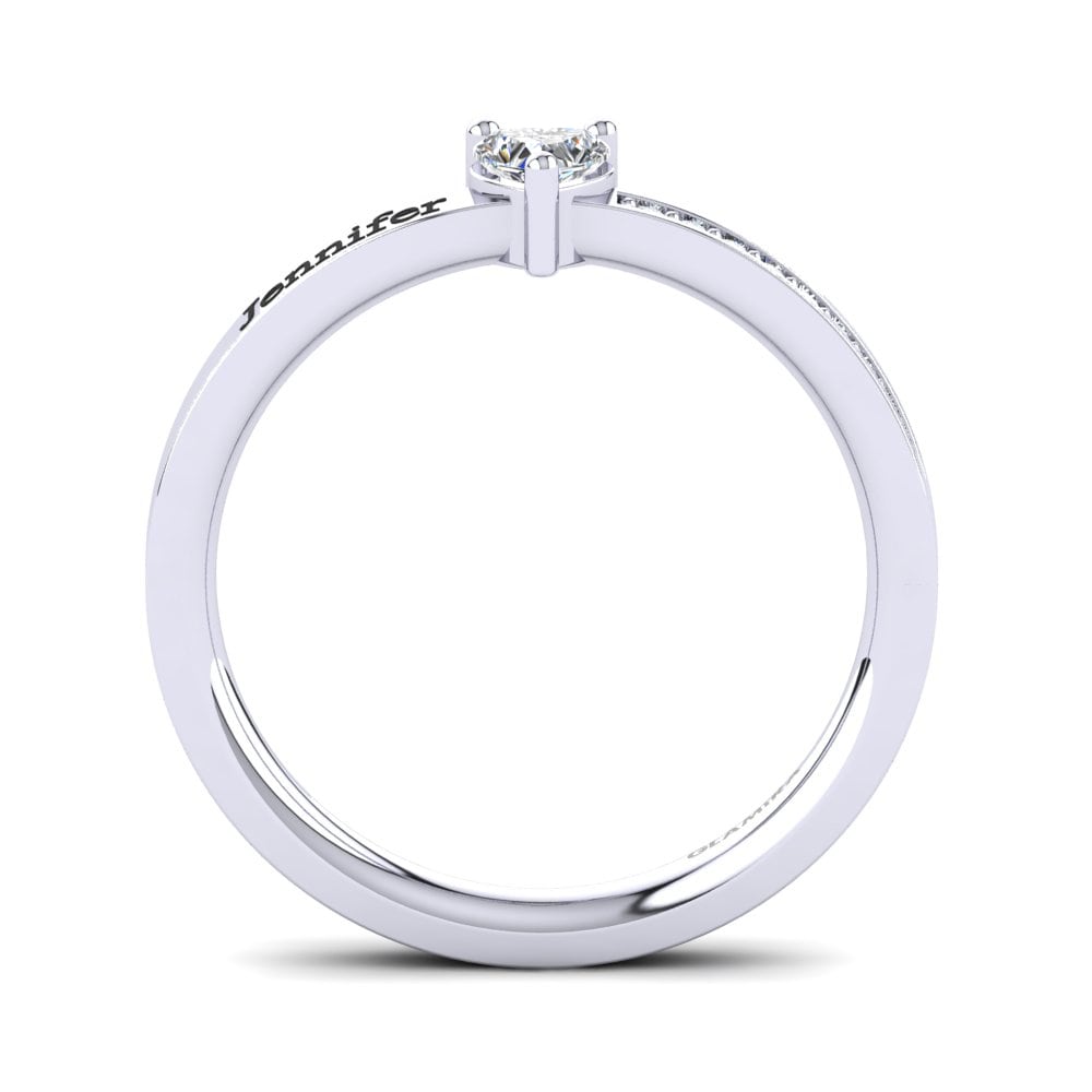 Heart Zirconia Ring Quanika