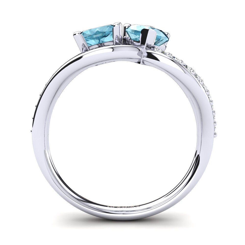 Aquamarine Ring Semasia
