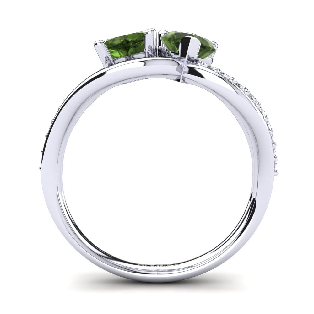 Green Tourmaline Ring Semasia