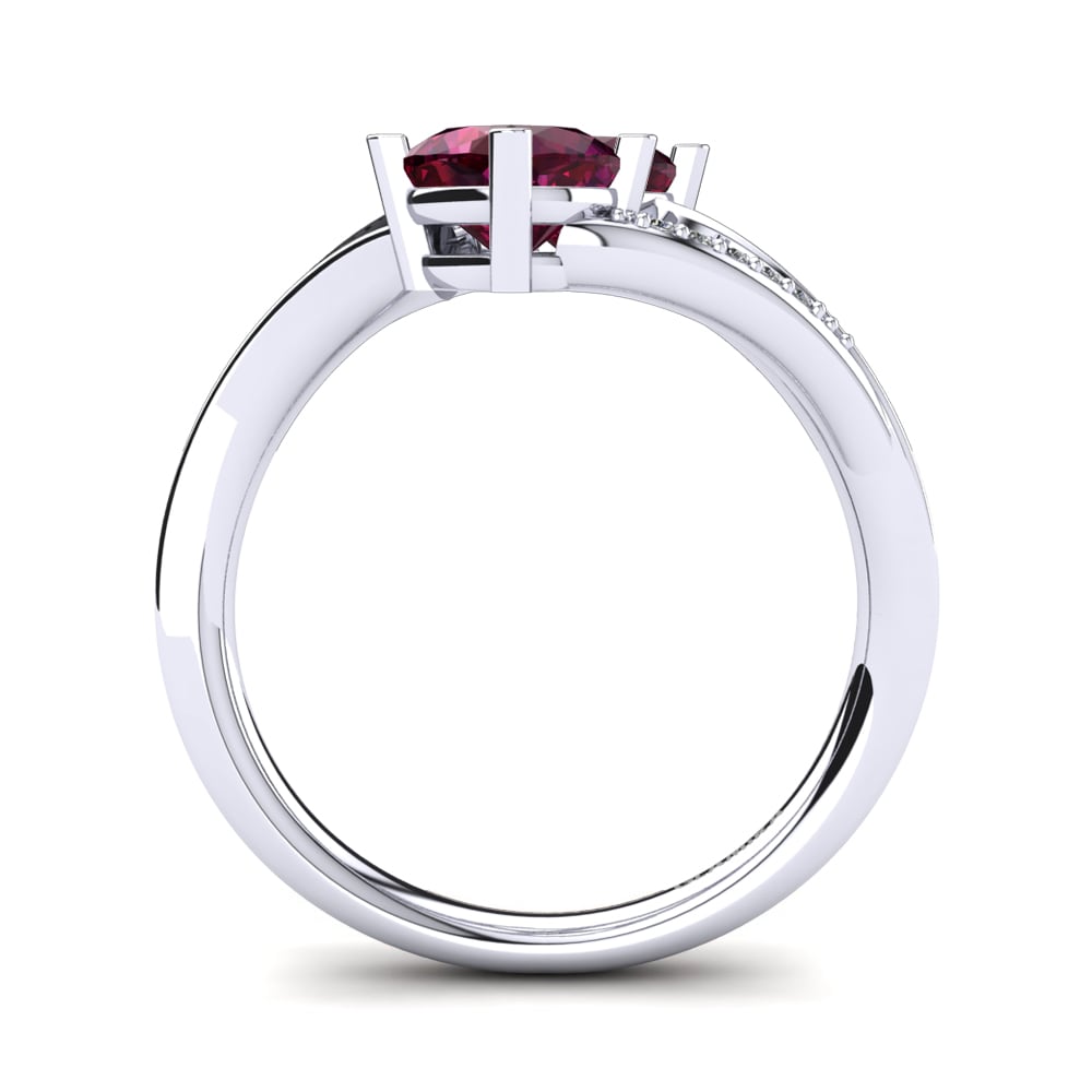 Rhodolite Garnet Ring Seneca