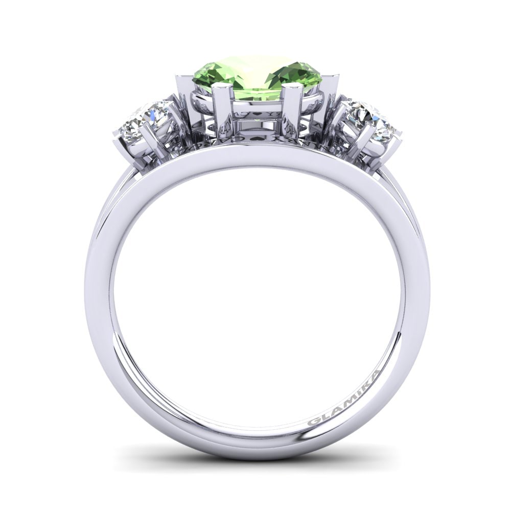 Green Amethyst Ring Spencre
