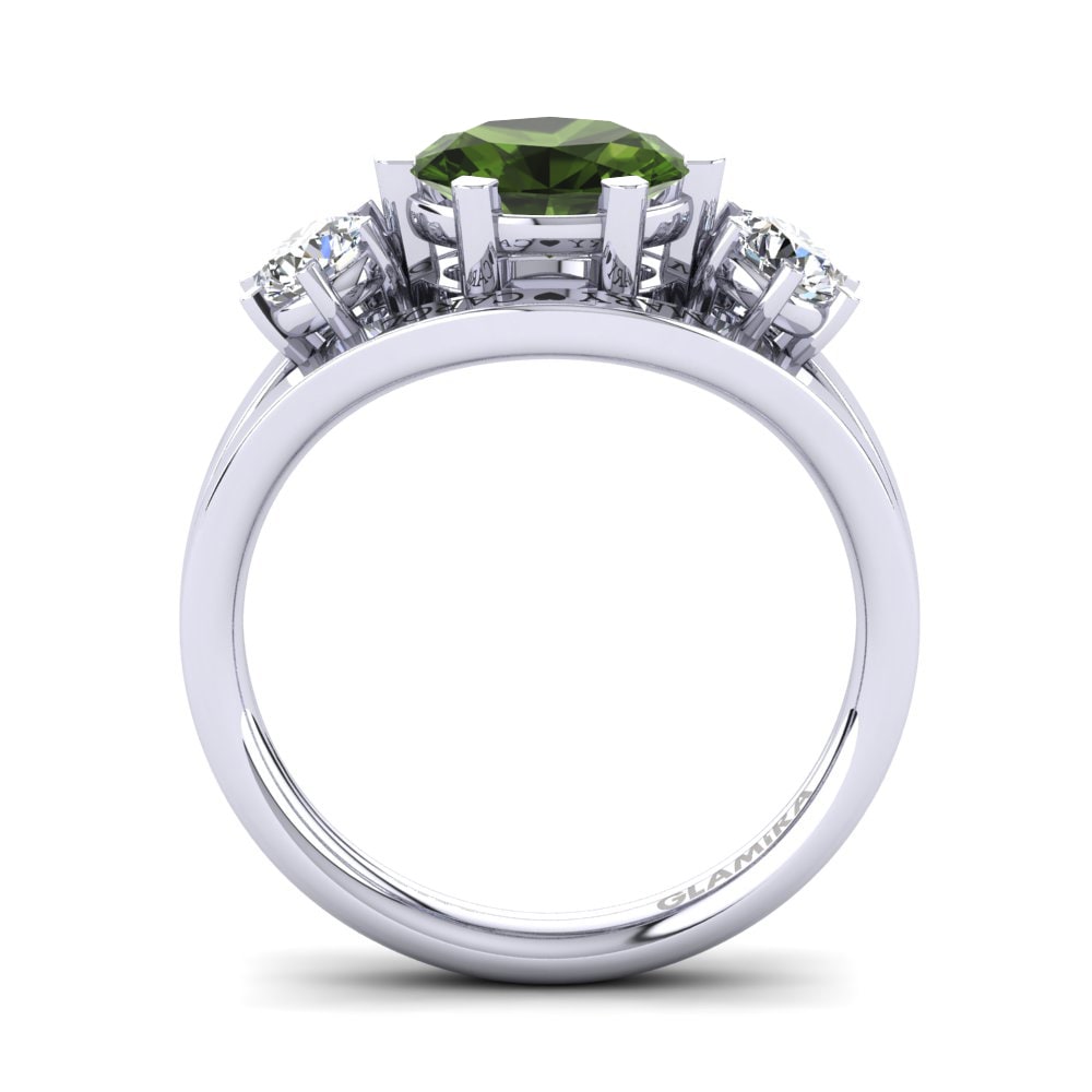 Green Tourmaline Ring Spencre